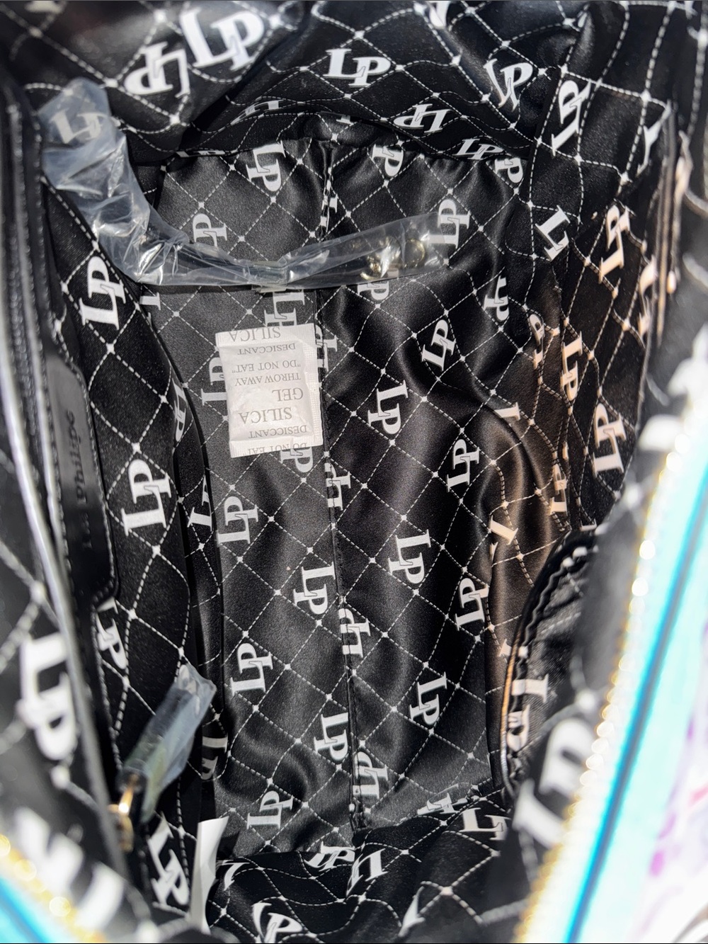 La Philipe Miami "Bold Beauty" Classic Satchel Travel Bag - Picture 8 of 9